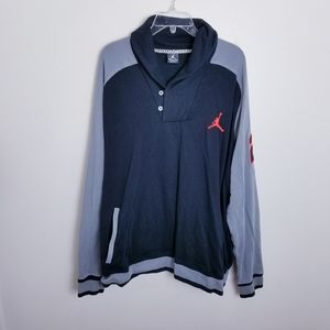 Air jordan mens sweater 3xl black